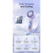 Портативный ручной вентилятор BASEUS GoTrip DT1 Nebula Purple (BASEUS-DT1)
