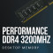 Модуль памяти PNY DDR4 3200MHz 8GB (MD8GSD43200-SB)
