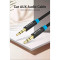Кабель VENTION mini-jack 3.5mm 2м Black (P350AC200-B-M)