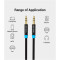 Кабель VENTION mini-jack 3.5mm 2м Black (P350AC200-B-M)