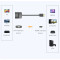 Адаптер VENTION HDMI - VGA v1.4 0.2м Black (ACFBB)