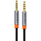 Кабель CABLETIME mini-jack 3.5mm 1.5м Black (CF18J)
