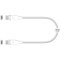 Кабель J5CREATE USB-C 60W Liquid Silicone Fast Charging Cable 1.8м White (JUCX18L18W-N)