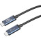 Кабель J5CREATE USB4 40Gbps 240W 0.8м (JUC29L08-N)