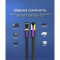 Патч-корд плоский VENTION U/FTP Cat.7 CU 15м Black (ICABN)