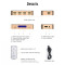 HDMI свитч 5 to 1 VENTION 5-In 1-Out HDMI Switcher 4K@30Hz (ACDG0)