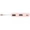 Порт-репликатор J5CREATE USB-C to HDMI & USB 3.0 with Power Delivery Earth Rose (JCA379ER-N)