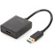 Адаптер DIGITUS USB-A 3.2 Gen 1 to HDMI Graphic Adapter USB - HDMI 0.15м Black (DA-70841)