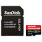 Карта памяти SANDISK microSDXC Extreme Pro 64GB UHS-I U3 Class 10 + SD-adapter (SDSQXCG-064G-GN6MA)