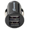 Автомобільний зарядний пристрій GRAND-X CH-02 2xUSB-A, 2.1A Black w/Micro-USB cable (CH-02M)