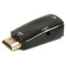 Адаптер POWERPLANT HDMI - VGA+Audio Black (CA910267)