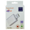 Внешняя звуковая карта DYNAMODE 3D Sound 7.1 USB2.0 Bulk Aluminium Silver