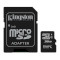 Карта памяти KINGSTON microSDHC 32GB Class 4 + SD-adapter (SDC4/32GB)