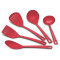 Набір кухонного приладдя TRAMONTINA Utilita Red 5пр (25099/704)