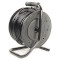 Подовжувач на котушці POWERPLANT JY-2002 Black, 4 розетки, 30м (PPRA10M300S4)