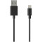 Кабель GRAND-X Apple Lightning/USB Black 1м (PL01B)