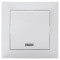 Выключатель одинарный SVEN Comfort SE-60011L White (07100033)