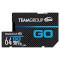 Карта памяти TEAM microSDXC Go 64GB UHS-I U3 Class 10 + SD-adapter (TGUSDX64GU303)