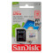 Карта пам'яті SANDISK microSDHC Ultra 16GB UHS-I Class 10 + SD-adapter (SDSQUNS-016G-GN3MA)