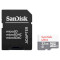 Карта памяти SANDISK microSDHC Ultra 32GB UHS-I Class 10 + SD-adapter (SDSQUNS-032G-GN3MA)