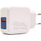Зарядное устройство POWERPLANT W-250 1xUSB-A, QC3.0, 3A White (SC230013)