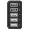 Зарядное устройство TRUST Urban 5-Port 40W Fast Charger Black (21820)