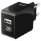 Зарядний пристрій TRUST Urban Smart Wall Charger 1xUSB-C, 1xUSB-A Black (21589)