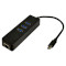 Сетевой адаптер с USB хабом DYNAMODE USB3.1-TYPEC-RJ45-HUB3