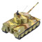 Радиоуправляемый танк GREAT WALL TOYS 1:72 Tiger Brown (GWT2117-2)