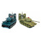 Танковый бой HUANQI 1:32 Tiger vs T-34