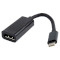 Адаптер CABLEXPERT USB-C - DisplayPort 0.15м Black (A-CM-DPF-01)