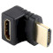 Адаптер кутовий CABLEXPERT HDMI Black (A-HDMI270-FML)