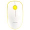 Миша MODECOM MC-WM112 White/Yellow (M-MC-WM112-290)