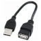 Кабель-удлинитель CABLEXPERT USB2.0 AM/AF 0.15м (CCP-USB2-AMAF-0.15M)