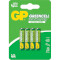 Батарейка GP Greencell AAA 4шт/уп (24G-C4)