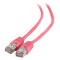 Патч-корд CABLEXPERT U/FTP Cat.6 3м Pink (PP6-3M/RO)