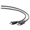 Кабель CABLEXPERT DisplayPort - HDMI 1.8м Black (CC-DP-HDMI-6)