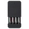Зарядний пристрій POWERTRAVELLER Powerchimp 4A Black + 4 x AA 1800 mAh (PCH-4A001)
