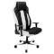 Крісло геймерське DXRACER Boss Black/White (OH/BF120/NW)