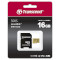 Карта пам'яті TRANSCEND microSDHC 500S 16GB UHS-I U3 V30 Class 10 + SD-adapter (TS16GUSD500S)