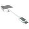 Адаптер WIRETEK USB-C - HDMI White (WK-AHC)