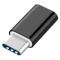 Адаптер CABLEXPERT USB CM/Micro-BF Black (A-USB2-CMMF-01)