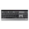 Клавиатура беспроводная RAPOO E9270P Silver