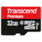 Карта памяти TRANSCEND microSDHC Premium 32GB UHS-I Class 10 + SD-adapter (TS32GUSDU1)