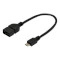 Кабель OTG DIGITUS USB2.0 Micro-BM/AF 0.2м (AK-300309-002-S)
