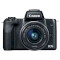 Фотоаппарат CANON EOS M50 Kit Black EF-M 15-45mm f/3.5-6.3 IS STM (2680C060)