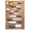 Набір кухонних ножів TRAMONTINA Affilata 9пр (23699/051)