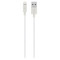 Кабель BELKIN Mixit UP Metallic USB-A to Apple Lightning 1.2м White (F8J144BT04-WHT)