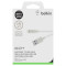 Кабель BELKIN Mixit UP Metallic USB-A to Apple Lightning 1.2м White (F8J144BT04-WHT)
