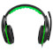 Навушники геймерскі GEMIX X-350 Black/Green